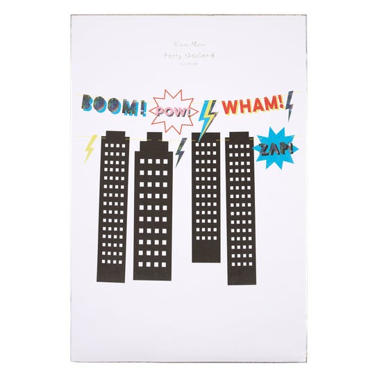 meri meri superheroes garland | Kinderfeestwinkel | Speelgoedwinkel | Feestwinkel | Kinderwinkel | Amsterdam