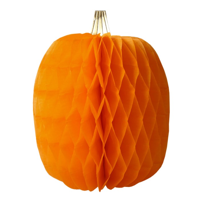 meri meri honeycomb pumpkins