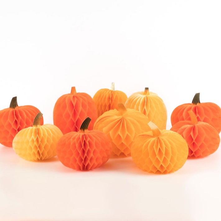meri meri honeycomb pumpkins | Kinderfeestwinkel | Speelgoedwinkel | Feestwinkel | Kinderwinkel | Amsterdam