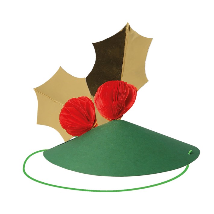 meri meri mixed christmas party hats