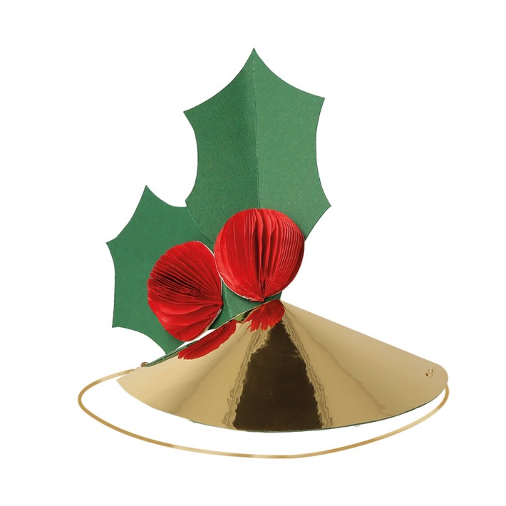 meri meri mixed christmas party hats