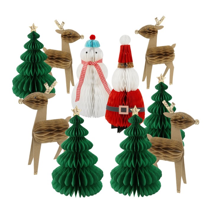 meri meri honeycomb christmas characters | Kinderfeestwinkel | Speelgoedwinkel | Feestwinkel | Kinderwinkel | Amsterdam