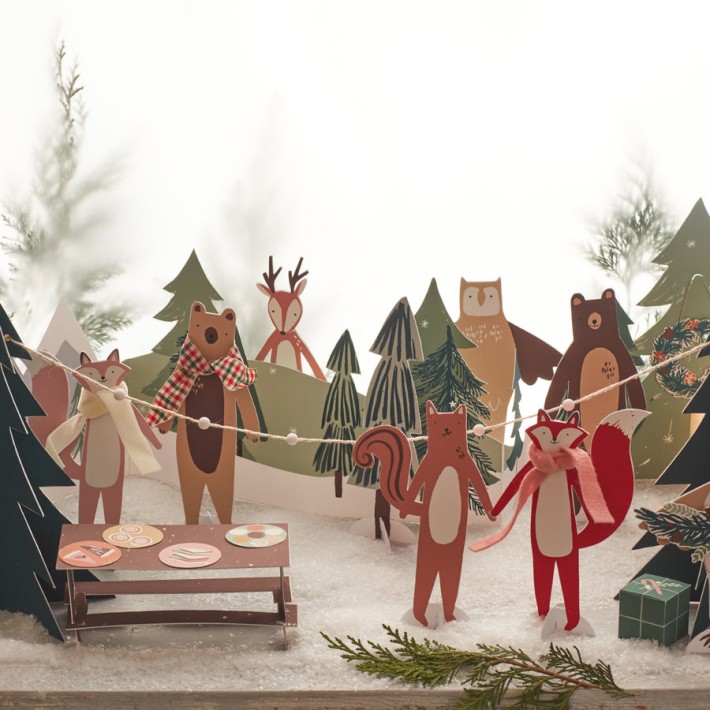 meri meri woodland advent calendar