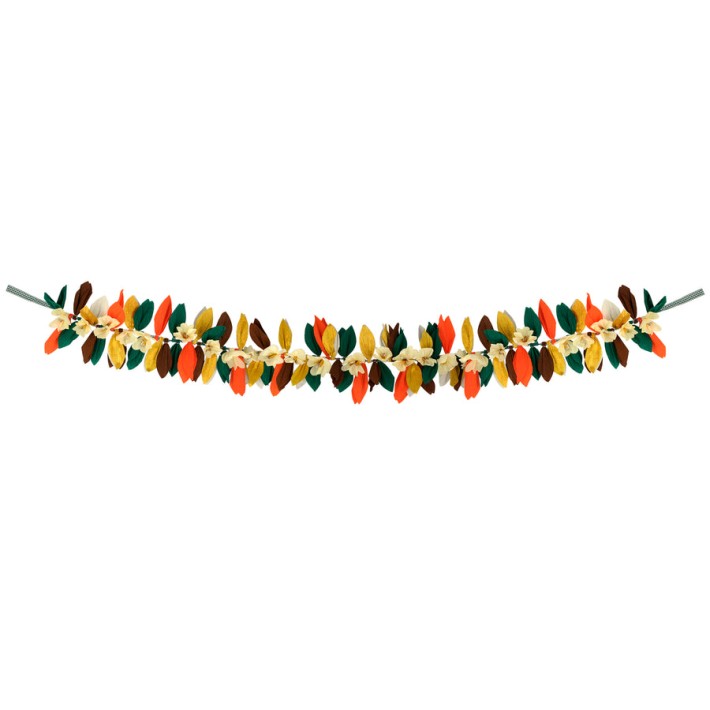 meri meri autumn flower garland