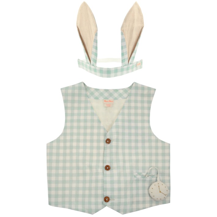 meri meri gingham bunny costume