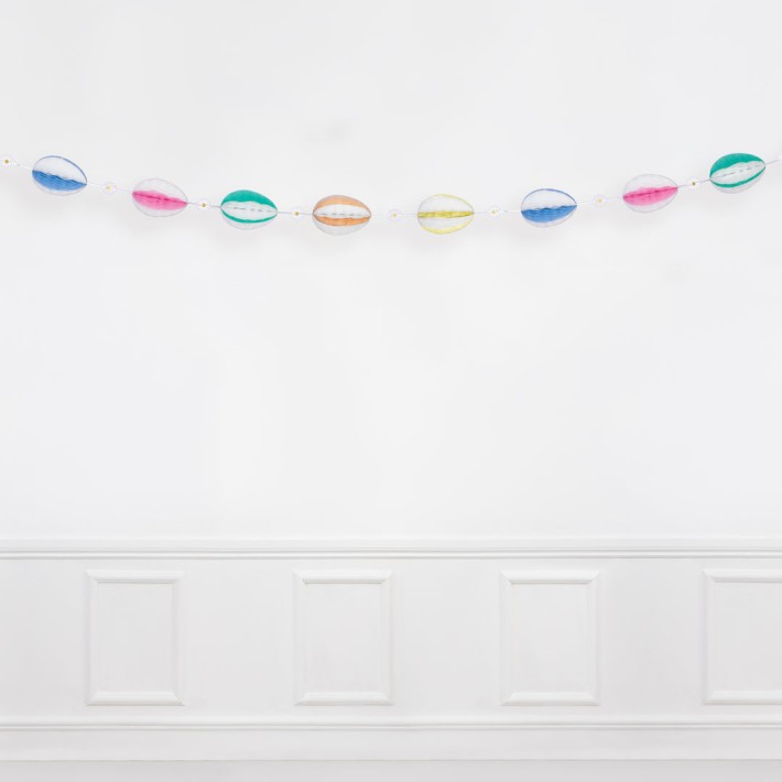 meri meri honeycomb egg garland