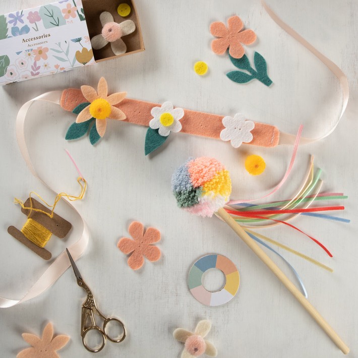meri meri flower crown craft kit