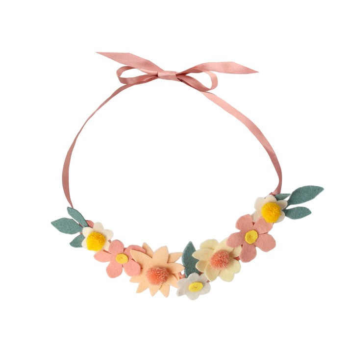 meri meri flower crown craft kit