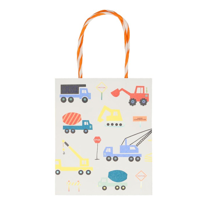 meri meri construction party bag | Kinderfeestwinkel | Speelgoedwinkel | Feestwinkel | Kinderwinkel | Amsterdam