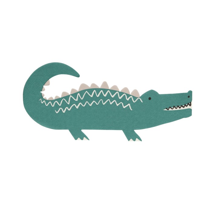 meri meri crocodile napkins | Kinderfeestwinkel | Speelgoedwinkel | Feestwinkel | Kinderwinkel | Amsterdam