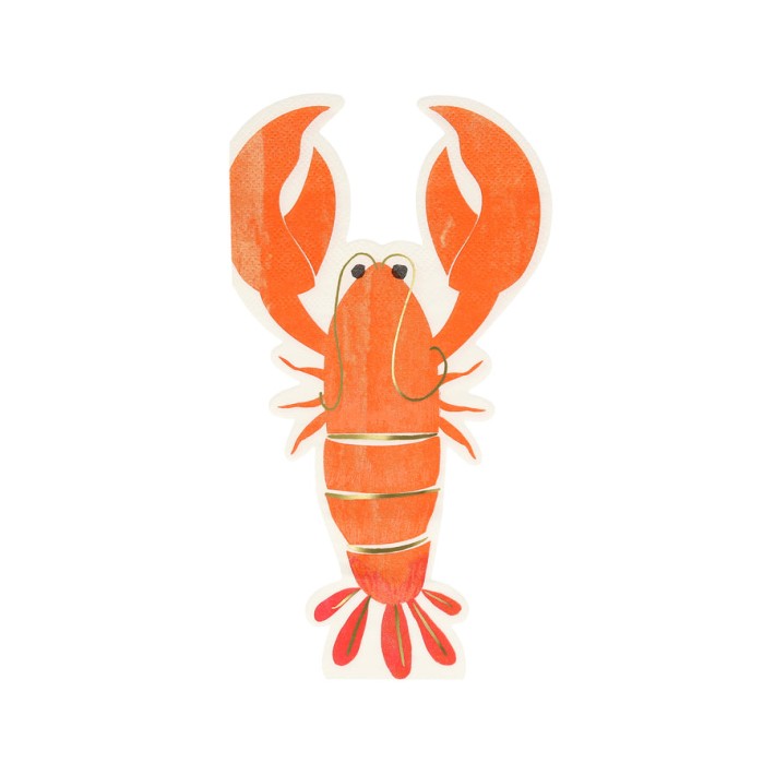 meri meri lobster napkins