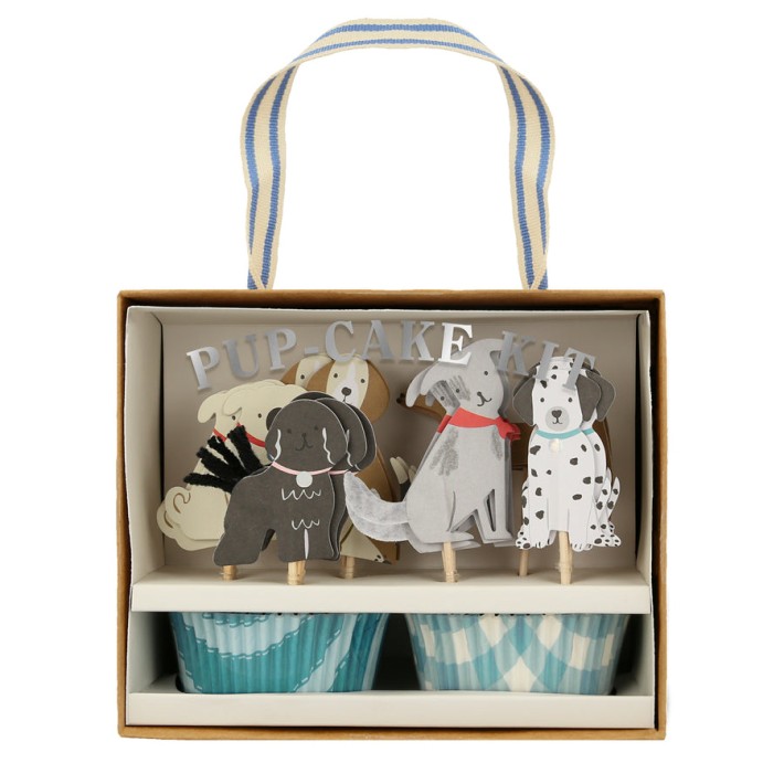 meri meri puppy cupcake kit