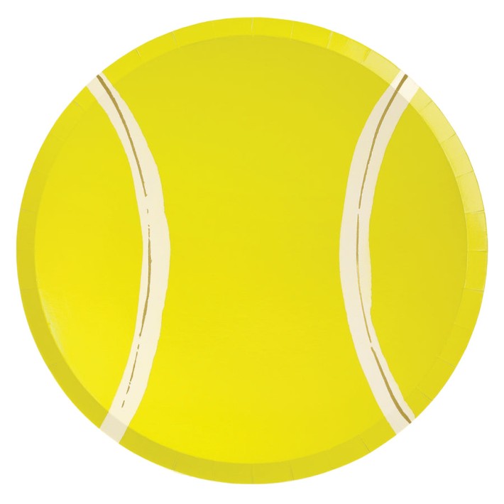 meri meri tennis plates