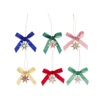 meri meri liberty velvet bow no-snap crackers