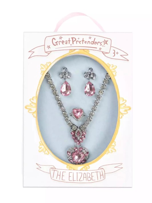 the marily, 4 piece set - pink/silver | Kinderfeestwinkel | Speelgoedwinkel | Feestwinkel | Kinderwinkel | Amsterdam
