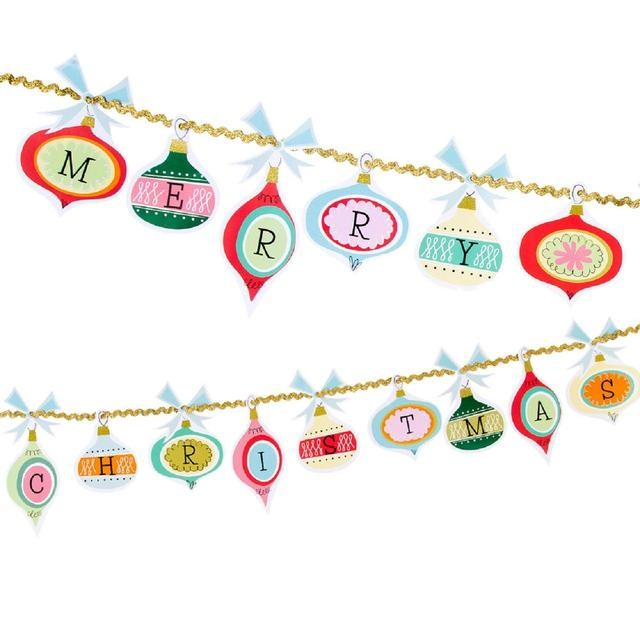 merry christmas garland