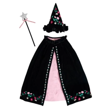 meri meri embroidered velvet witch costume | Kinderfeestwinkel | Speelgoedwinkel | Feestwinkel | Kinderwinkel | Amsterd