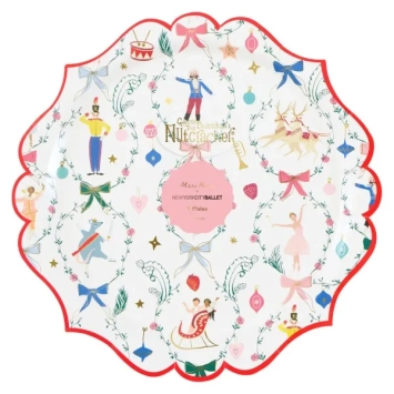 meri meri new york city ballet dinner plates
