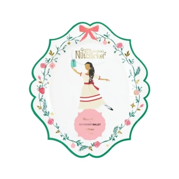 meri meri new york city ballet side plates