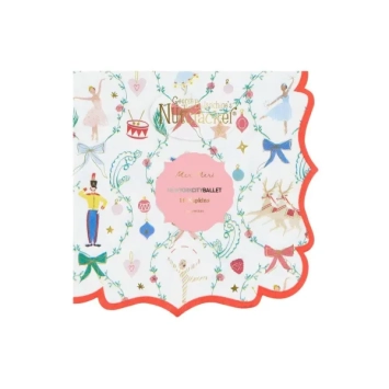 meri meri new york city ballet napkins, large