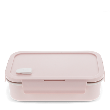 lunch box double wall - pink