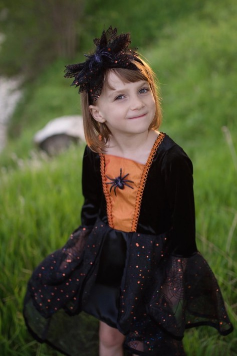 sybil the spider witch with headband (5-6 jr)
