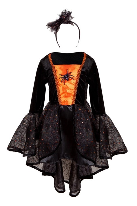sybil the spider witch with headband (5-6 jr) | Kinderfeestwinkel | Speelgoedwinkel | Feestwinkel | Kinderwinkel | Amsterdam