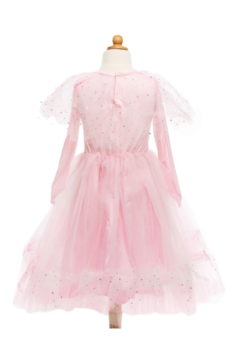 elegant in pink dress - roze (5-6 jr)