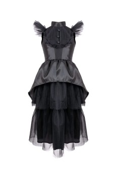 gothic mischief witch dress (7-8 jr) | Kinderfeestwinkel | Speelgoedwinkel | Feestwinkel | Kinderwinkel | Amsterdam
