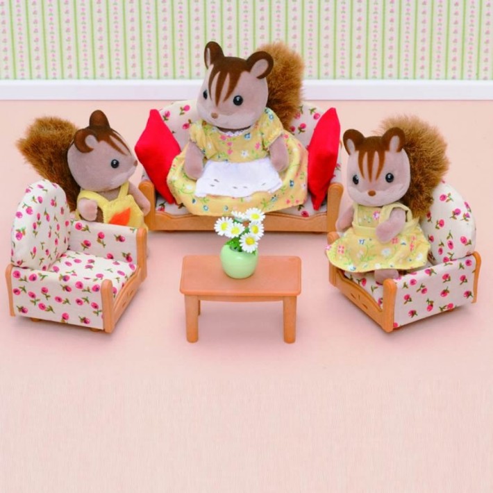 sylvanian families 3 piece suite