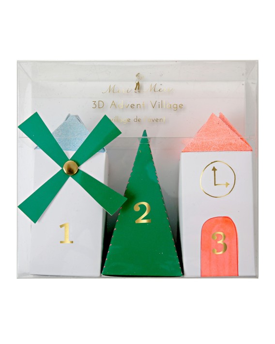 meri meri advent calendar - village