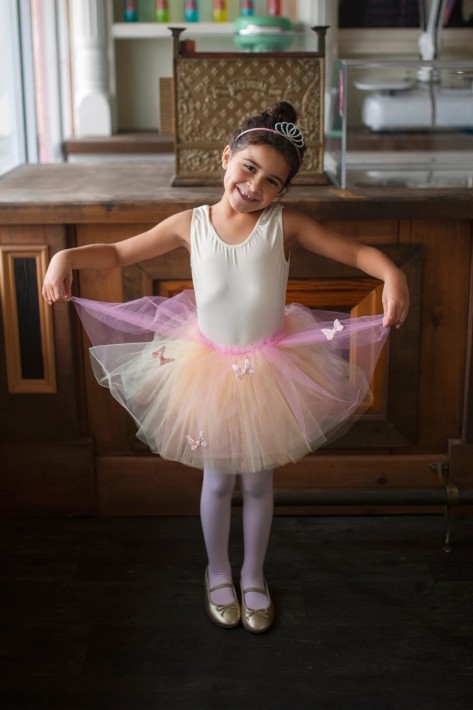 butterfly sunset tutu (4-6 jr)