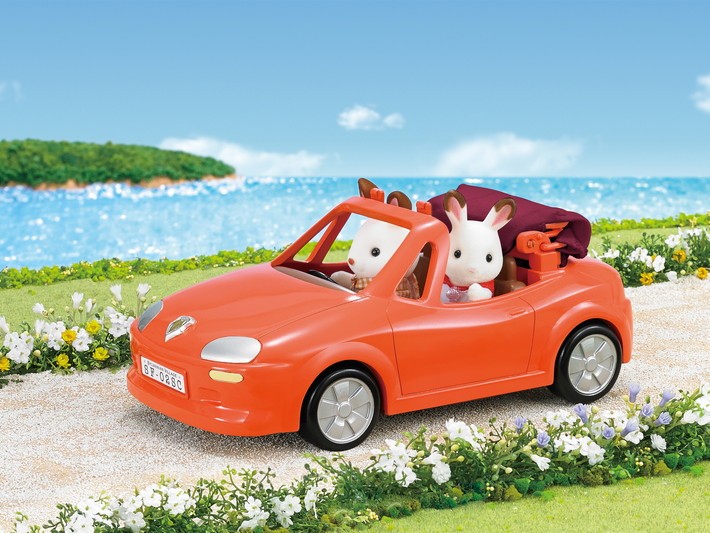 sylvanian families convertible car