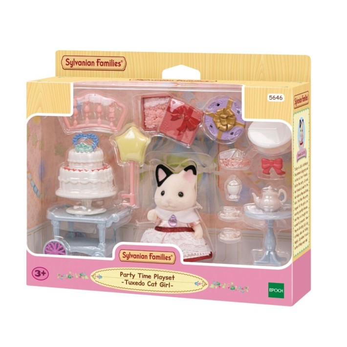sylvanian families party time playset