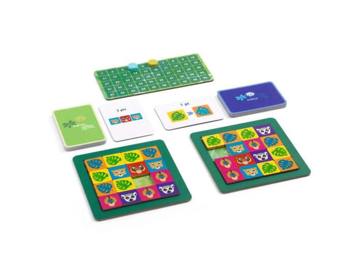 djeco spel - taquin jungle