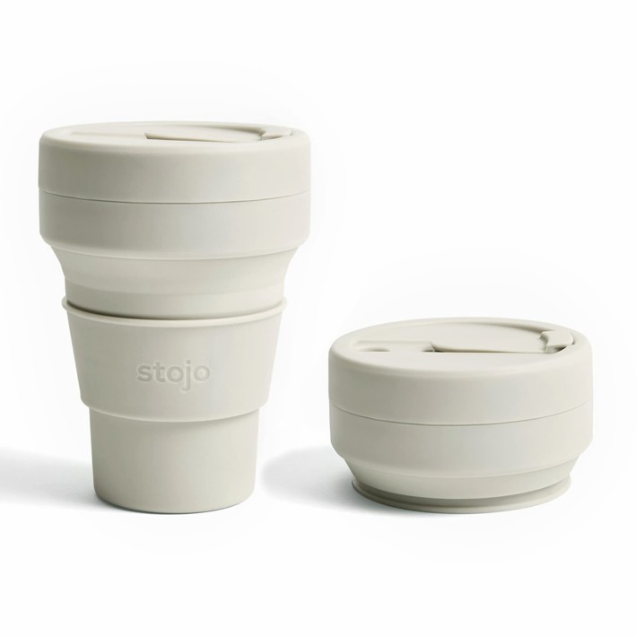 stojo collapsible cup - oat (355 ml) 