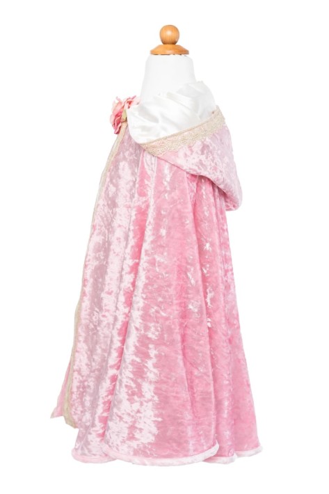 deluxe princess cape - roze (5-6 jr)