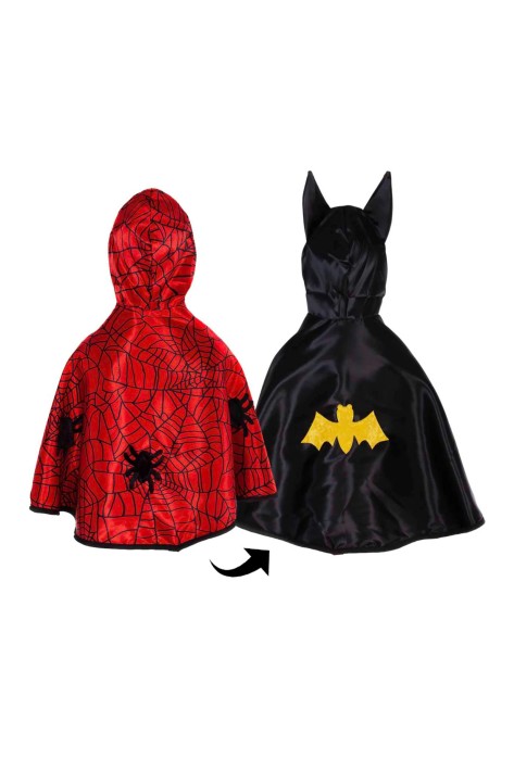 baby reversible spider/bat cape (2-3 jr) | Kinderfeestwinkel | Speelgoedwinkel | Feestwinkel | Kinderwinkel | Amsterdam