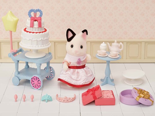 sylvanian families party time playset