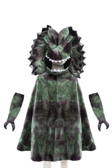 grandasuarus dilophosaurus cape with claws (4-6 jr)