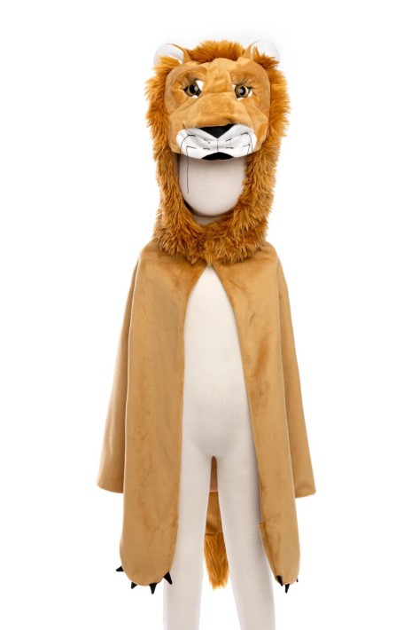 woodland storybook lion cape (2-3 jr)
