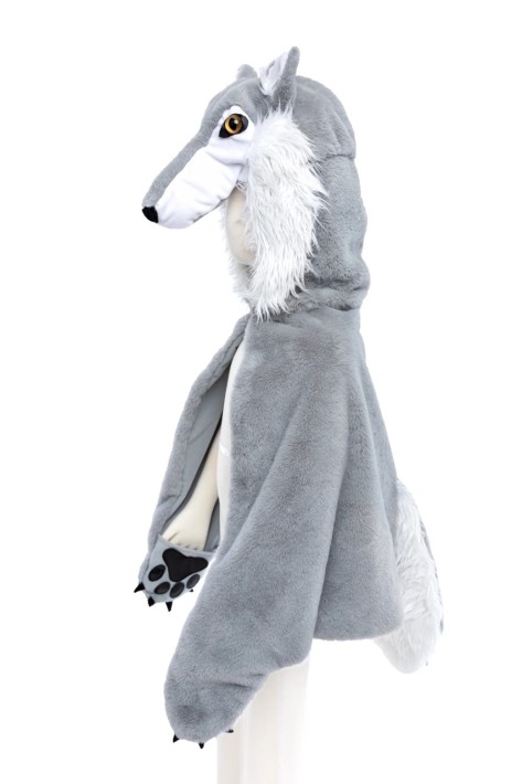 woodland wolf cape (2-3 jr)