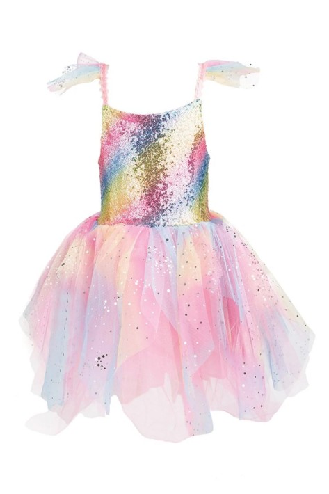 rainbow fairy dress (3-4 jr)