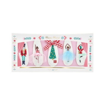 meri meri embroidered nutcracker hair clips | Kinderfeestwinkel | Speelgoedwinkel | Feestwinkel | Kinderwinkel | Amsterdam