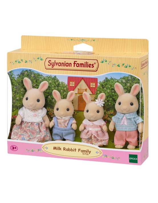 sylvanian families milk rabbit family - 2