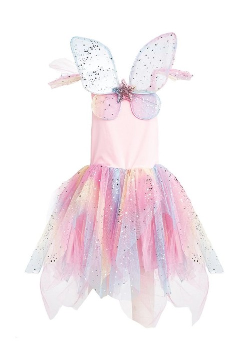 rainbow fairy dress (3-4 jr)