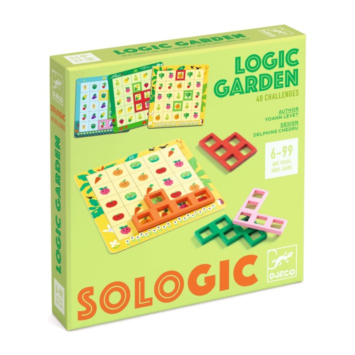 djeco spel sologic - logic garden