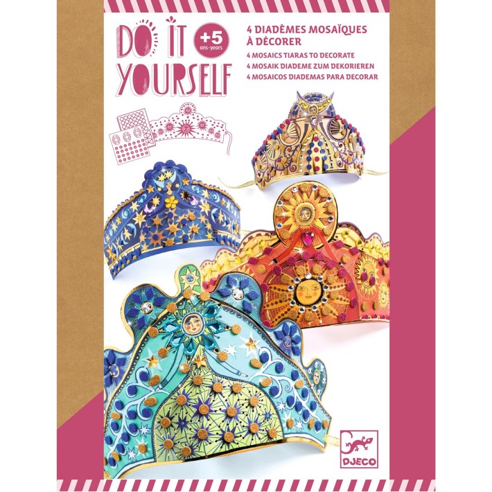 djeco diy set diadeem - enchantresses | Kinderfeestwinkel | Speelgoedwinkel | Feestwinkel | Kinderwinkel | Amsterdam