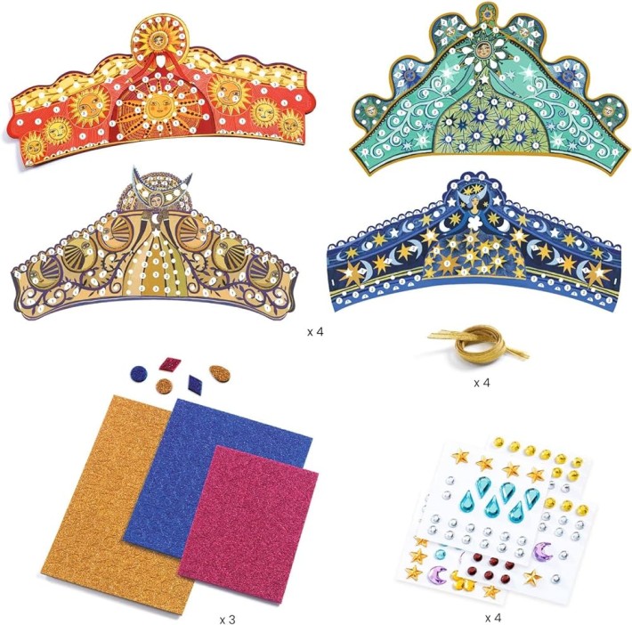 djeco diy set diadeem - enchantresses