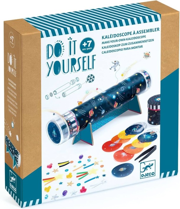 djeco diy set caleidoscoop - space intermission | Kinderfeestwinkel | Speelgoedwinkel | Feestwinkel | Kinderwinkel | Amsterda